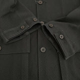 KANEMASA PHIL. 28G High Twist Work Jacket サイズL 定価48400円 SK26S-003A ワークブルゾン ジャケット 26SS ブラック メンズ カネマサフィル【中古】6-0908M♪