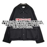 KANEMASA PHIL. 28G High Twist Work Jacket サイズL 定価48400円 SK26S-003A ワークブルゾン ジャケット 26SS ブラック メンズ カネマサフィル【中古】6-0908M♪