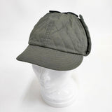 Nine Tailor キルティング コーデュロイ Aly Cap 帽子 キャップ カーキ レディース ナインテイラー【中古】6-1011T◎
