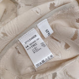 stylemixer 2WAYジャガードチョーカートップ ノースリーブ ブラウス シャツ 25AW アイボリー レディース スタイルミキサー【中古】6-0908S♪