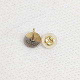 GICLA ギクラ K18YG WG イエローゴールド ホワイトゴールド ダイヤ 片耳用 保証書付き 39P11K ピアス ゴールド レディース【中古】6-0908G♪