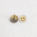 GICLA ギクラ K18YG WG イエローゴールド ホワイトゴールド ダイヤ 片耳用 保証書付き 39P11K ピアス ゴールド レディース【中古】6-0908G♪