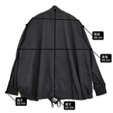 COMME des GARCONS COMME des GARCONS 製品染め ポリ縮絨 サイズS ブルゾン AD2013 ブラック レディース コムデギャルソン/コムコム【中古】6-0928M♪