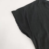 中川政七商店 日本の布ぬのTシャツ 保多織 コットン 日本製 フレンチスリーブ 半袖Ｔシャツ カットソー ブラック レディース 中川政七商店【中古】6-0908S♪