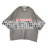 prit 160／1ラミー5分袖Tシャツ 定価12100円 シアー ワイドシルエット ブラウス シャツ 26SS グレー レディース プリット【中古】6-0901S♪