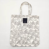 mina perhonen 新品 wing tree ウィング ツリー toast bag トーストバッグ プリント トートバッグ 26AW アイボリー レディース ミナペルホネン【中古】6-0901S♪