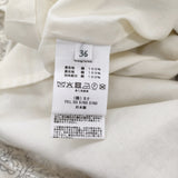 mina perhonen 新品 wing tree aea5463 ウィング ツリー ギャザースカート サイズ36 ロングスカート 26AW アイボリー レディース ミナペルホネン【中古】6-0901G♪