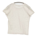 45R/45rpm 薄天竺のチビTシャツ（トップ） 定価15400円 半袖Ｔシャツ カットソー 26SS アイボリー レディース フォーティーファイブアールピーエム【中古】6-0901S♪