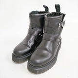 Dr.Martens ANISTONE HRNS サイズUK6 LA004 CL05A ブーツ ブラック レディース ドクターマーチン【中古】6-1013T◎