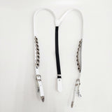 TOGA コンチョサスペンダー サスペンダー ホワイト レディース トーガ【中古】6-1013G◎