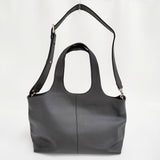 SUN SPERARE サンスペラーレ 美品 CLASSIC TOTE クラシックトートバッグ 姫路レザー 本革 牛革 定価39600円 トートバッグ ブラック レディース【中古】6-0908G♪