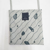 mina perhonen 25SS sea jewel pocket bag ポケットバッグ ポシェット 刺繍 ads9179 ショルダーバッグ ライトグリーン グリーン レディース ミナペルホネン【中古】6-1013G◎