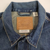 EDIFICE/Levi's 別注 Type 1トラッカージャケット Gジャン サイズXXL デニムジャケット ブルー メンズ エディフィス/リーバイス【中古】6-0908M♪