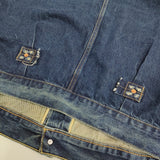 EDIFICE/Levi's 別注 Type 1トラッカージャケット Gジャン サイズXXL デニムジャケット ブルー メンズ エディフィス/リーバイス【中古】6-0908M♪