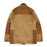 COMME des GARCONS JUNYA WATANABE MAN/Carhartt パッチワーク・ワークカバーオール ジャケット カバーオール AD2017 ブラウン メンズ ジュンヤワタナベマン/カーハート【中古】6-0925T♪