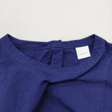 かぐれ コットンシルクサイドギャザーワンピース サイズ1 定価22000円 ワンピース 26SS ロイヤルブルー レディース かぐれ/KAGURE【中古】6-0904S♪