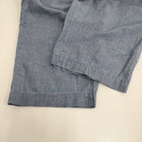 nest Robe [UpcycleLino] ダンガリーサロペット コットンリネン 01232-1034 サロペット ライトブルー レディース ネストローブ【中古】6-0914M♪