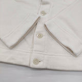 45R/45rpm 裏毛の908四角カーディガン サイズ2 定価24200円 カーディガン 24AW ホワイト レディース フォーティーファイブアールピーエム【中古】6-0922T♪