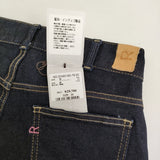 45R/45rpm 未使用品 NEW IN 麦比古ストレッチデニムのサブリナ5（濃） 定価29700円 デニムパンツ 26SS ネイビー レディース フォーティーファイブアールピーエム【中古】6-0914G♪