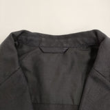 MARGARET HOWELL/FOX BROTHERS 578-5253205 サイズ1 ウールリネン ジャケット 25AW ブラック レディース マーガレットハウエル/フォックスブラザーズ【中古】6-0914M♪