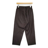 ARTS&SCIENCE 0224-L3140-3245 サイズ0 ウールシルク イージー パンツ ダークブラウン レディース アーツ&サイエンス【中古】6-0928T♪