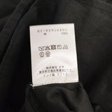 Conges payes 2重布帛ノースリーブワンピース 定価15400円 インド製 ワンピース 26SS ブラック レディース コンジェ ペイエ【中古】6-0914S♪