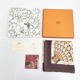 HERMES カレ90 CARRE 90 ヴェニスの勝利 TROPHEES de VENISE 大判シルクスカーフ スカーフ ベージュ ブラウン レディース エルメス【中古】6-0914G♪
