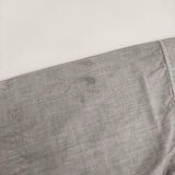 MHL. CARBON DYED COTTON POPLIN SHIRT サイズ2 カーボンダイ 定価31900円 ブラウス シャツ 26SS グレー レディース エムエイチエル【中古】6-0914S♪