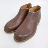 45R/45rpm/FEIT 未使用品 Tabi Boots レザーショートブーツ 定価88000円 41 ブーツ ダークブラウン メンズ フォーティーファイブアールピーエム/フェイト【中古】6-0914G♪