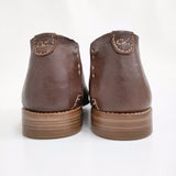 45R/45rpm/FEIT 未使用品 Tabi Boots レザーショートブーツ 定価88000円 41 ブーツ ダークブラウン メンズ フォーティーファイブアールピーエム/フェイト【中古】6-0914G♪