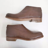 45R/45rpm/FEIT 未使用品 Tabi Boots レザーショートブーツ 定価88000円 41 ブーツ ダークブラウン メンズ フォーティーファイブアールピーエム/フェイト【中古】6-0914G♪