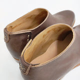 45R/45rpm/FEIT 未使用品 Tabi Boots レザーショートブーツ 定価88000円 41 ブーツ ダークブラウン メンズ フォーティーファイブアールピーエム/フェイト【中古】6-0914G♪