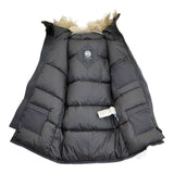 CANADA GOOSE JASPER PARKA ジャスパーパーカ グリフィンインターナショナル L/G ダウンジャケット ネイビー メンズ カナダグース【中古】6-0925A♪