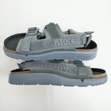 BIRKENSTOCK Shinjuku シンジュク ベルトサンダル 普通幅 レギュラー 43/280 サンダル Basalt Gray ブルーグレー メンズ ビルケンシュトック【中古】6-0914S♪