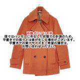 OLD ENGLAND ウールナイロン 日本製 サイズ38 ピーコート オレンジ レディース オールドイングランド【中古】6-1016T△