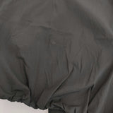 mizuiro-ind バルーンヘムノースリーブプルオーバー 定価13970円 日本製 コットンナイロン ブラウス シャツ 26SS ブラック レディース ミズイロインド【中古】6-0918S♪