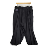 REGULATION Yohji Yamamoto カラスパンツ サイズ3 定価71500円 HG-P04-240 パンツ ブラック メンズ レギュレーションヨウジヤマモト【中古】6-0918G♪