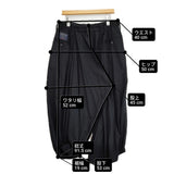 REGULATION Yohji Yamamoto カラスパンツ サイズ3 定価71500円 HG-P04-240 パンツ ブラック メンズ レギュレーションヨウジヤマモト【中古】6-0918G♪