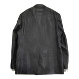 MAISON MARGIELA Foiled Wool Blazer サイズ46 定価576400円 ダブルブレスト テーラードジャケット 26AW ブラック メンズ メゾンマルジェラ【中古】6-0918M♪
