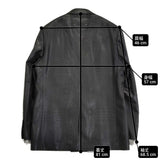 MAISON MARGIELA Foiled Wool Blazer サイズ46 定価576400円 ダブルブレスト テーラードジャケット 26AW ブラック メンズ メゾンマルジェラ【中古】6-0918M♪