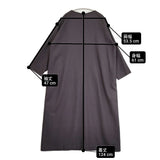 WIRROW BOTANY WOOL BOAT NECK DRESS メリノウール フランネル ボートネックドレス 定価63800円 ワンピース チャコールグレー系 レディース ウィロウ【中古】6-0918T♪