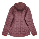 patagonia W's Micro Puff Hoody マイクロパフフーディ ブルゾン サイズXS 84041 ジャケット 25AW ワインレッド レディース パタゴニア【中古】6-1009T♪
