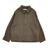 7115 by szeki 未使用品 パネルポケット シャツジャケット S 定価55000円 EX0004_FW2026 ジャケット 26AW ブラウン レディース 7115バイゼキ【中古】6-0918T♪