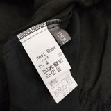 nest Robe 60リネンレースヘムブラウス 定価39600円 01261-1097 2way ブラウス シャツ 26SS ブラック レディース ネストローブ【中古】6-0928M♪