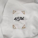45R/45rpm カットワーク レース ペチパンツ インド製 イージー パンツ ホワイト レディース フォーティーファイブアールピーエム【中古】6-0922M♪