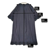 45R/45rpm サテンの聖夜ドレス（インディゴ） 定価77000円 ワンピース ネイビー 濃紺 レディース フォーティーファイブアールピーエム【中古】6-0922M♪