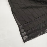 ETRE TOKYO 新品 エアリーコットンミディアムスカート サイズM 定価25300円 ロングスカート 26SS ブラック レディース エトレトウキョウ【中古】6-0922G♪