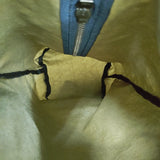 GROUND Y WRINKLE NYLON ROLL BAG 塩縮シワナイロン ロールバッグ 定価27500円 ショルダーバッグ カーキ レディース グラウンドワイ/YOHJI【中古】6-0928G♪