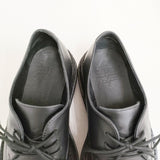 REGULATION Yohji Yamamoto SMOOTH LEATHER BLK FLATFORM PLAIN TOE SHOES 定価96800円 サイズ6 25cm シューズ・靴 26SS ブラック レディース レギュレーションヨウジヤマモト【中古】6-0928G♪