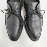 REGULATION Yohji Yamamoto SMOOTH LEATHER BLK FLATFORM PLAIN TOE SHOES 定価96800円 サイズ6 25cm シューズ・靴 26SS ブラック レディース レギュレーションヨウジヤマモト【中古】6-0928G♪